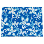 ALOHA HAWAII (BLUE x 2) Große Geschenktüte (Vorderseite)