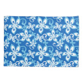 ALOHA HAWAII (BLUE x 2) Kissenbezug (Rückseite-Links)