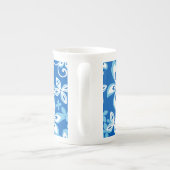 ALOHA HAWAII (BLUE x 2) KNOCHENCHINA TASSE (Rückseite)