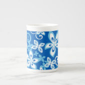ALOHA HAWAII (BLUE x 2) KNOCHENCHINA TASSE (Vorderseite)