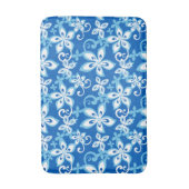 ALOHA HAWAII (BLUES) Bath Mat Badematte (Vorderseite Vertikal)
