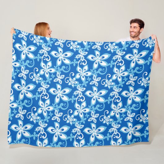 ALOHA HAWAII (BLUES) Fleece Blanket (Beispiel)