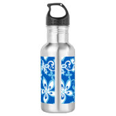 ALOHA HAWAII (BLUES) Wasserflasche (Rückseite)