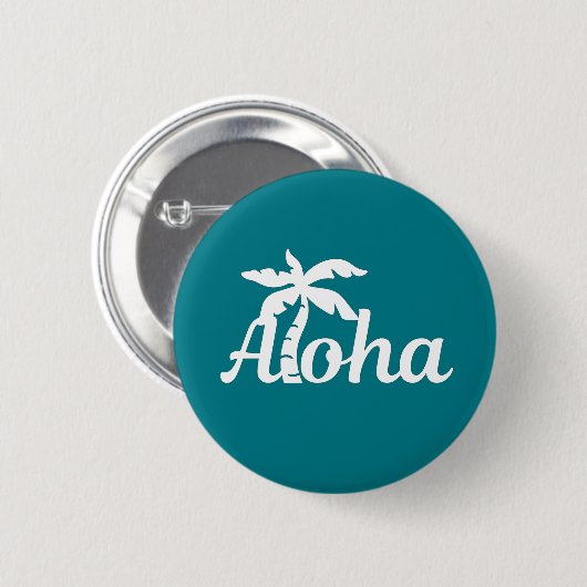Aloha Hawaii Button (Vorne & Hinten)