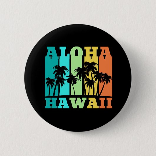 Aloha Hawaii Button (Vorderseite)