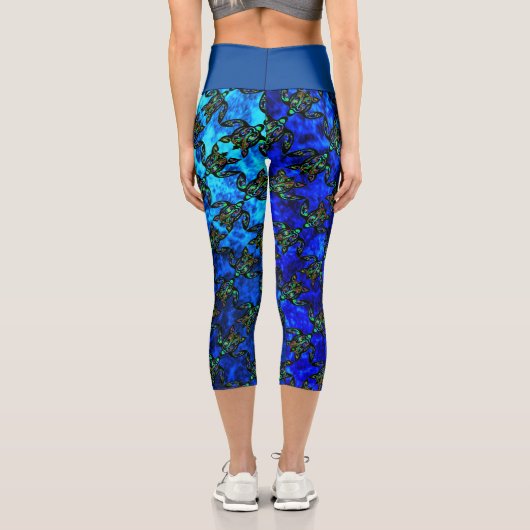 Aloha Hawaii Capri Leggings (Rückseite)