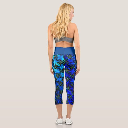 Aloha Hawaii Capri Leggings (Rückseite)
