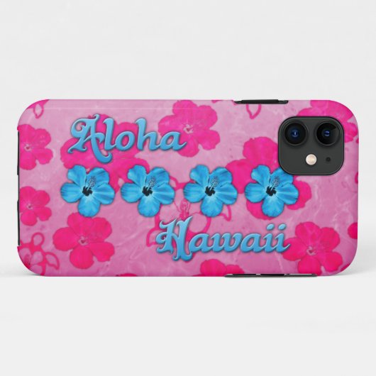 Aloha Hawaii Case-Mate iPhone Hülle (Rückseite (Horizontal))