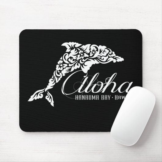 Aloha Hawaii-Delphin Mousepad (Mit Mouse)