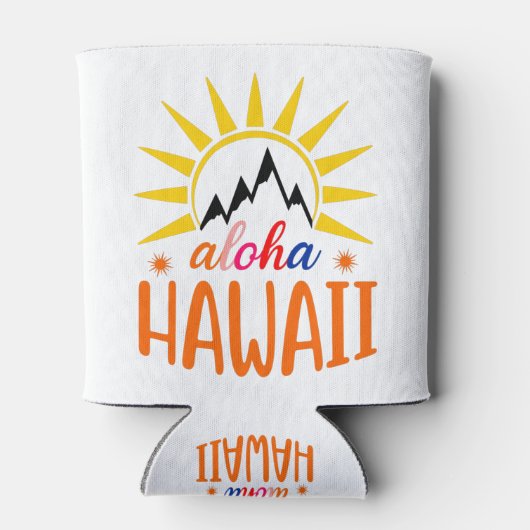Aloha Hawaii Dosenkühler (Rückseite)