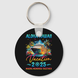 Aloha Hawaii Familienurlaub 2025 passendes Gruppen Schlüsselanhänger