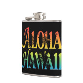 Aloha Hawaii Flachmann (Links)