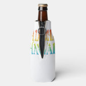 Aloha Hawaii Flaschenkühler (Flasche Rückseite)