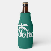 Aloha Hawaii Flaschenkühler (Flaschenvorderseite)