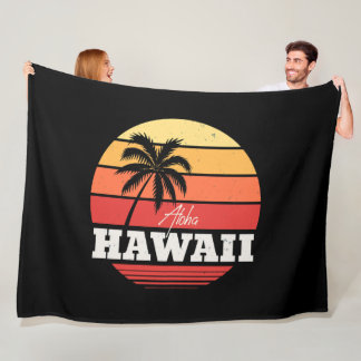 Aloha Hawaii Fleecedecke