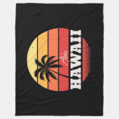 Aloha Hawaii Fleecedecke (Vorderseite)