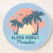 aloha hawaii getränkeuntersetzer (Vorne)