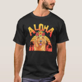 Aloha Hawaii Golden For Women Men Summer T-Shirt (Vorderseite)
