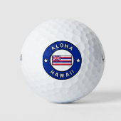 Aloha Hawaii Golfball (Vorderseite)