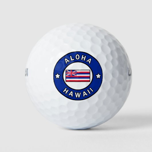 Aloha Hawaii Golfball (Vorderseite)
