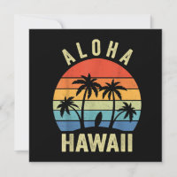 Aloha Hawaii Hawaiian Island Shirt Palm Beach Surf