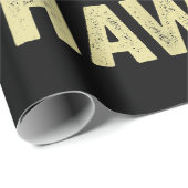 Aloha Hawaii Hawaiian Island Shirt Palm Beach Surf Geschenkpapier (Rolleneckpunkt)