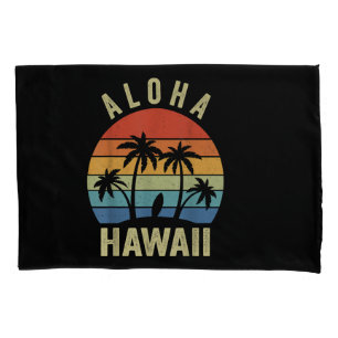 Aloha Hawaii Hawaiian Island Shirt Palm Beach Surf Kissenbezug