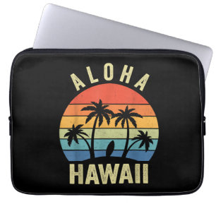 Aloha Hawaii Hawaiian Island Shirt Palm Beach Surf Laptopschutzhülle