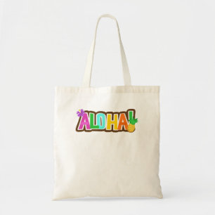 Aloha Hawaii Hawaiian Island Surfing Tropical Tragetasche