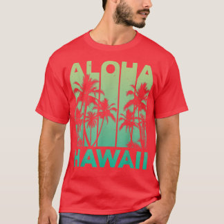 Aloha Hawaii Hawaiian Island TVintage 1980er Throw T-Shirt