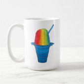 ALOHA Hawaii Hawaiian Rainbow Shave Shaved Ice Kaffeetasse (Links)