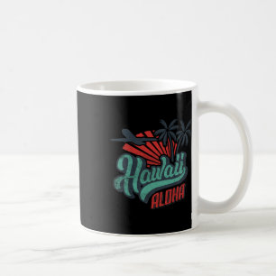 Aloha Hawaii Hawaiian T-Shirt Strand Urlaub Kostüm Kaffeetasse