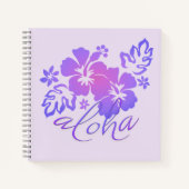 Aloha Hawaii-Hibiskus-Notebook Notizblock (Vorderseite)