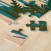 Aloha | Hawaii Hula Dancer am Strand Puzzle (Seite)