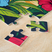 Aloha | Hawaii Hula Dancer am Strand Puzzle (Seite)
