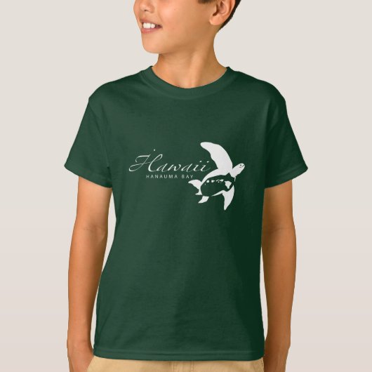 Aloha - Hawaii-Insel-Schildkröte T-Shirt (Vorderseite)