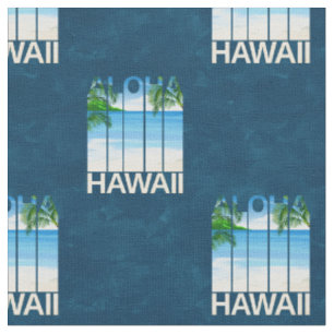 Aloha Hawaii Insel Sommerinseln Stoff