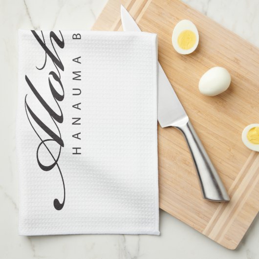 Aloha Hawaii-Inseln Handtuch (Viertel Falte)