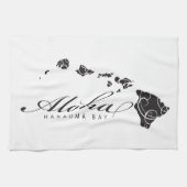 Aloha Hawaii-Inseln Handtuch (Horizontal)