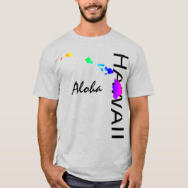 ALOHA - HAWAII-INSELN NEON RAINBOW T-Shirt