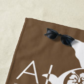 Aloha Hawaii-Inseln Strandtuch (Beispiel)