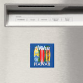 Aloha Hawaii Inseln Surfing Magnet (In Situ (Geschirrspüler))