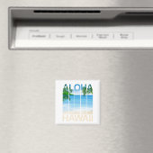 Aloha Hawaii Inseln Tropical Beach Magnet (In Situ (Geschirrspüler))