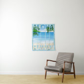 Aloha Hawaii Island Beach Wandteppich (Beispiel)