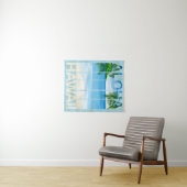 Aloha Hawaii Island Beach Wandteppich (Beispiel (Horizontal))