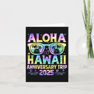 Aloha Hawaii Jubiläumsreise 2025 Paare Matching Karte