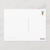 Aloha Hawaii Landschaft und Flora Postkarte (Rückseite)