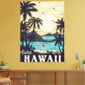 Aloha Hawaii Leinwanddruck (Insitu (Wohnzimmer))