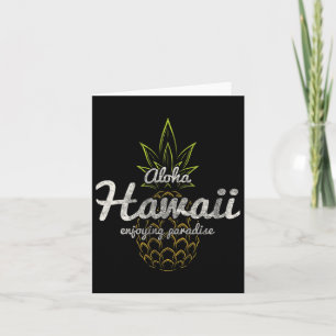 Aloha Hawaii Luau Kostüme Hawaiian Vacation Pineap Karte