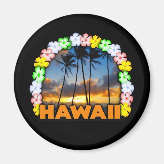 Aloha Hawaii Magnet (Vorne)